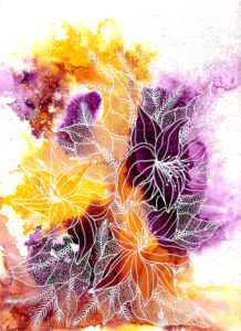 Botanicals In Color - Purple Explosion